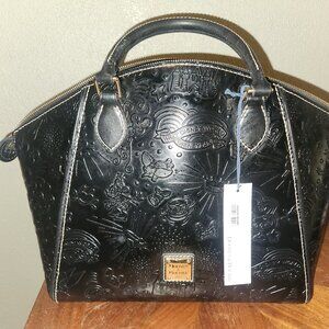 Disney Dooney & Bourke 2021 Limited Edition Embossed Leather Sketch Satchel